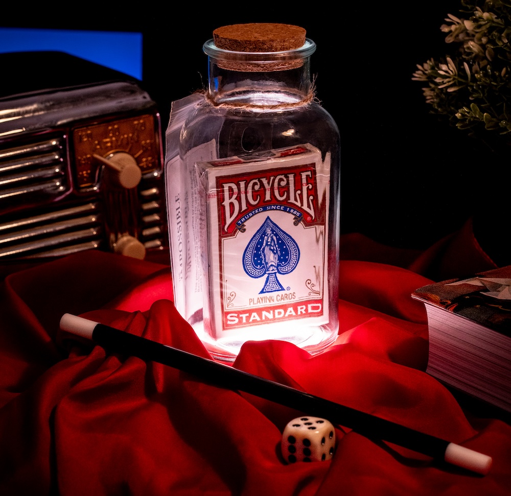 Impossible Bottle Deck of Cards with Cellophane wrapping